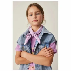 Veste Sans Manches Jean | Bleu jean