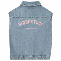 Veste Sans Manches Jean | Bleu jean
