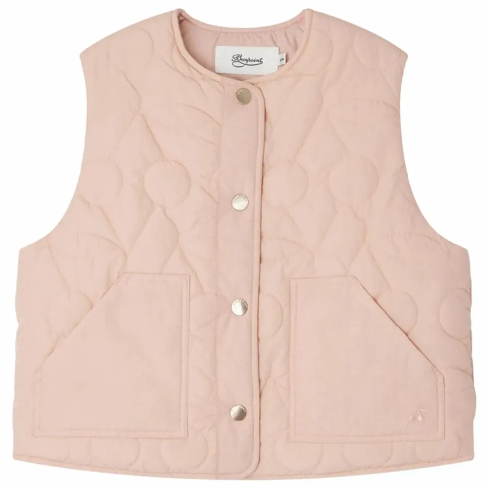 Veste Sans Manches Jilian Fibres Recyclées | Rose pâle