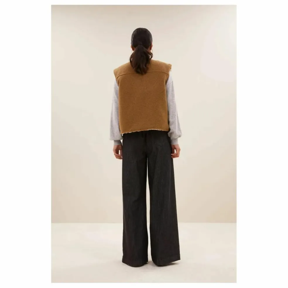 Veste Sans Manches Joelle | Camel