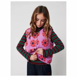 Veste Sans Manches Kaleidoscope Coton Bio | Lilas
