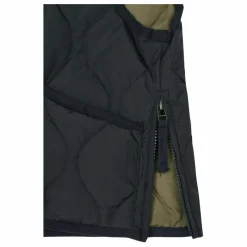 Veste Sans Manches Matelassée Military | Noir
