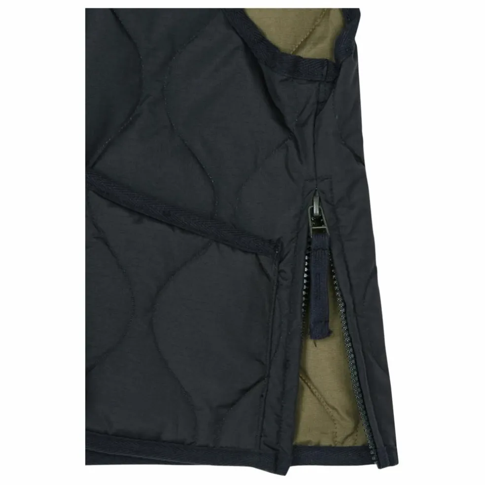 Veste Sans Manches Matelassée Military | Noir