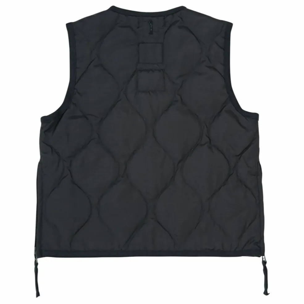 Veste Sans Manches Matelassée Military | Noir