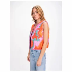 Veste Sans Manches Matelassée Sukka | Rose