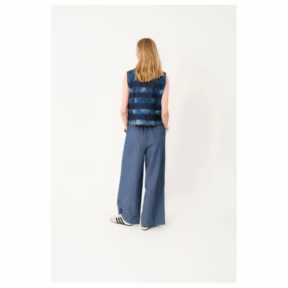 Veste Sans Manches Matelassée Cairo | Bleu