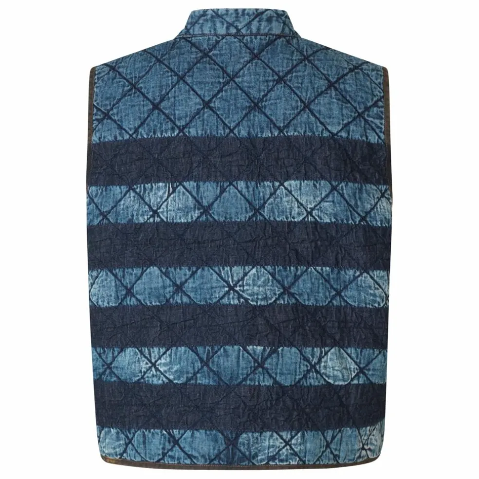 Veste Sans Manches Matelassée Cairo | Bleu