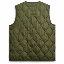 Veste Sans Manches Military Unisexe | Kaki foncé