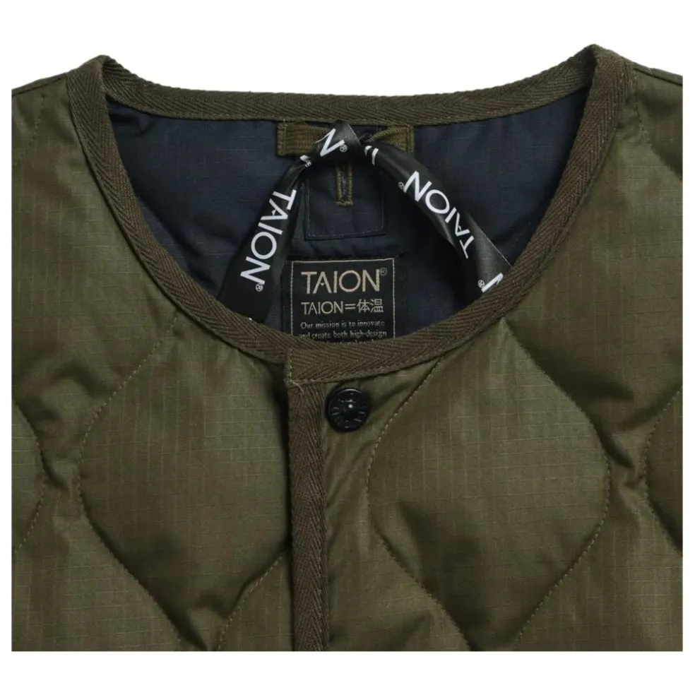 Veste Sans Manches Military Unisexe | Kaki foncé
