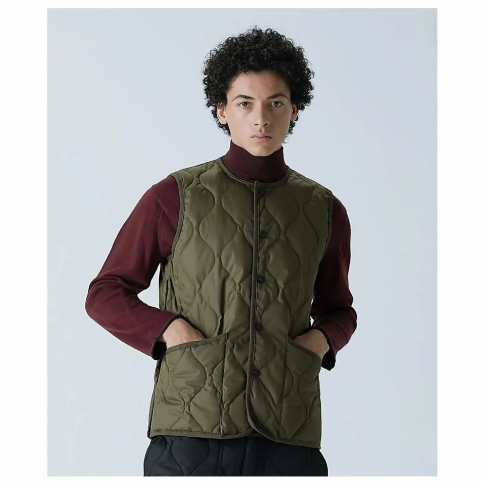 Veste Sans Manches Military Unisexe | Kaki foncé