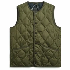 Veste Sans Manches Military Unisexe | Kaki foncé