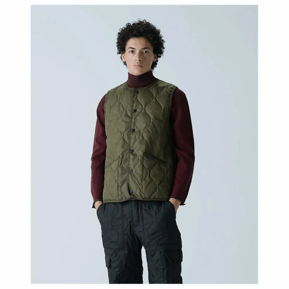 Veste Sans Manches Military Unisexe | Kaki foncé