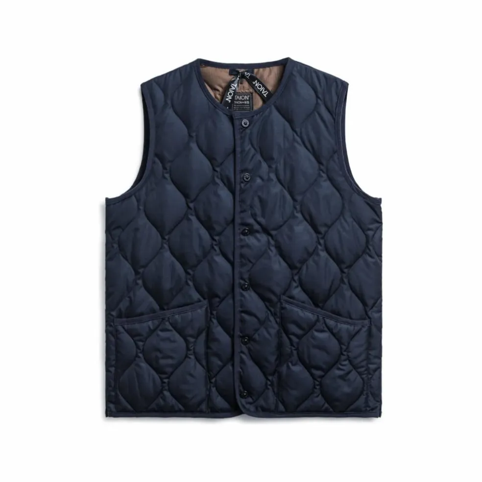 Veste Sans Manches Military Unisexe | Bleu marine