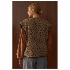 Veste Sans Manches Néo Léopard - Collection Femme | Camel