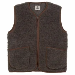 Veste Sans Manches Pepitko | Chocolat