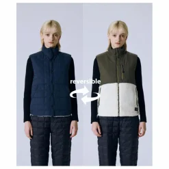 Veste Sans Manches Réversible Mountain Unisexe | Bleu marine