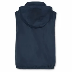 Veste Sans Manches Réversible Façon Sherpa Jum | Bleu marine