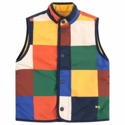 Veste Sans Manches Réversible Fibres Recyclées | Jaune