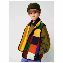 Veste Sans Manches Réversible Fibres Recyclées | Jaune