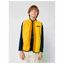 Veste Sans Manches Réversible Fibres Recyclées | Jaune