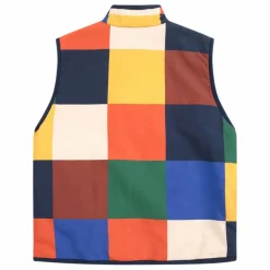 Veste Sans Manches Réversible Fibres Recyclées | Jaune