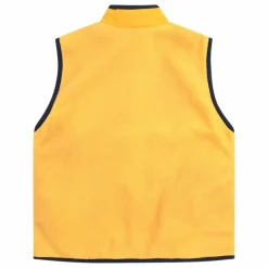 Veste Sans Manches Réversible Fibres Recyclées | Jaune