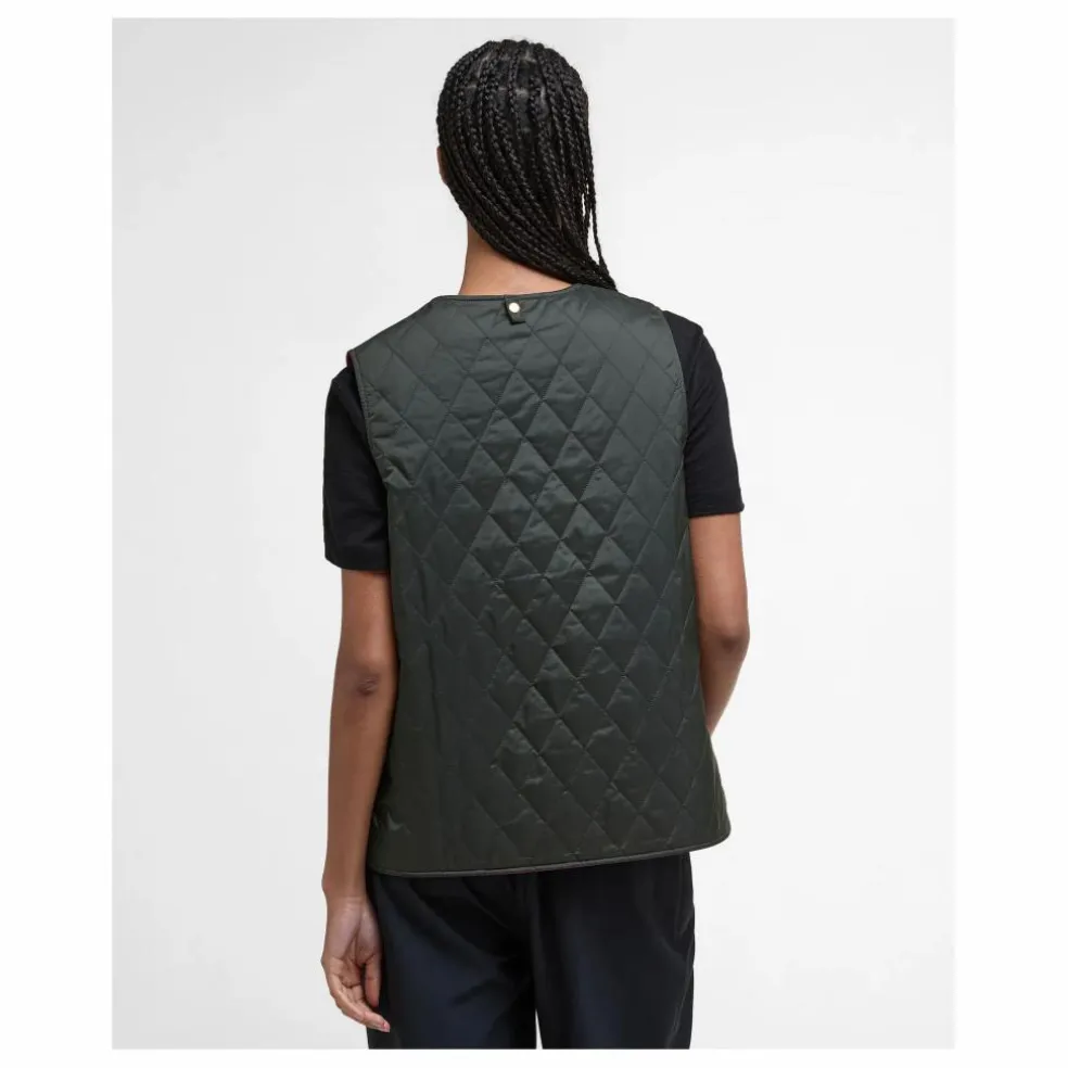 Veste Sans Manches Réversible My | Vert foncé