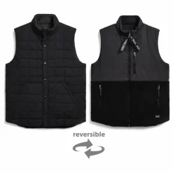 Veste Sans Manches Réversible Mountain Unisexe | Noir
