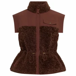 Veste Sans Manches Tariet Teddy | Bordeaux
