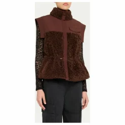 Veste Sans Manches Tariet Teddy | Bordeaux