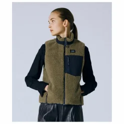 Veste Sans Manches Unisexe Reversible Boa Down | Bleu marine - Ecru