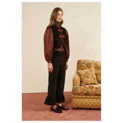Veste Sans Manches Vienna Velours Côtelé | Marron