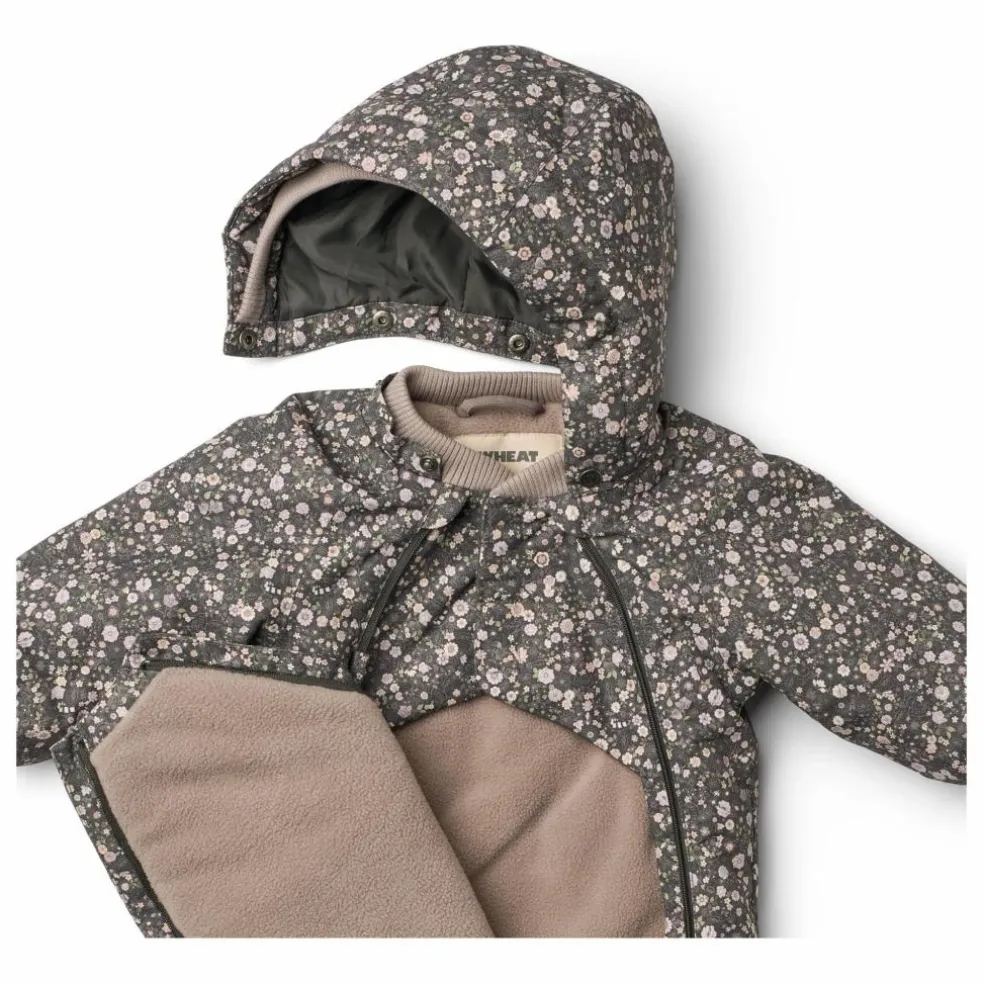 Veste Sascha Fleurie Fibres Recyclées | Gris foncé