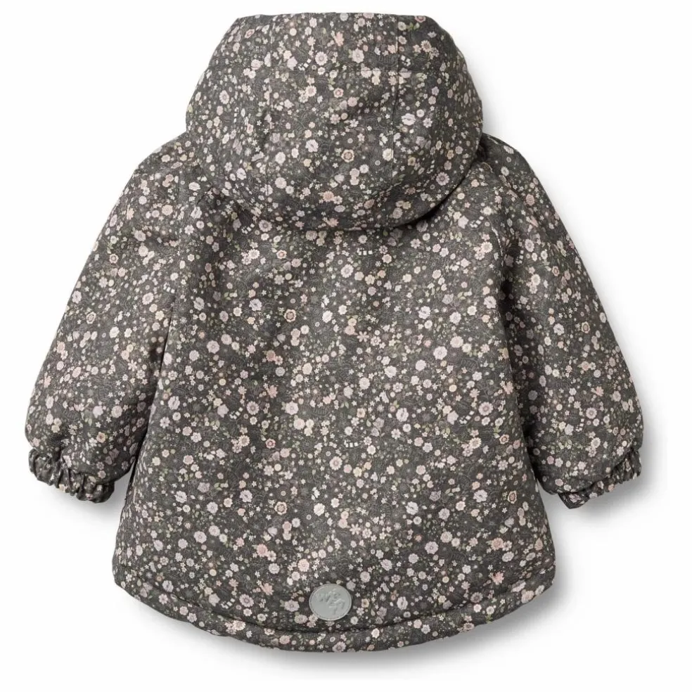 Veste Sascha Fleurie Fibres Recyclées | Gris foncé