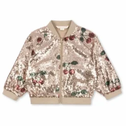 Veste Sequins Starla Cerises | Doré