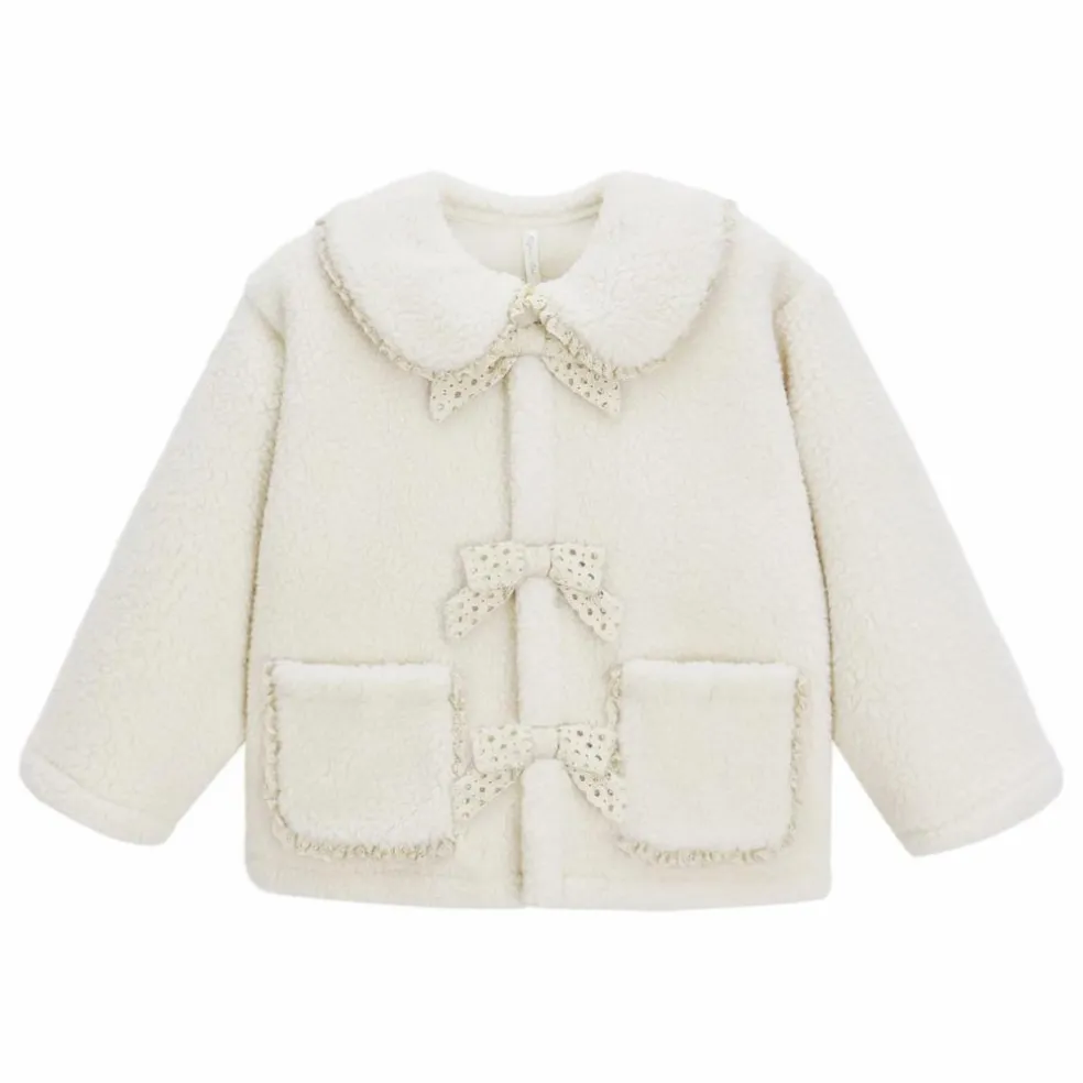 Veste Sherpa | Ecru