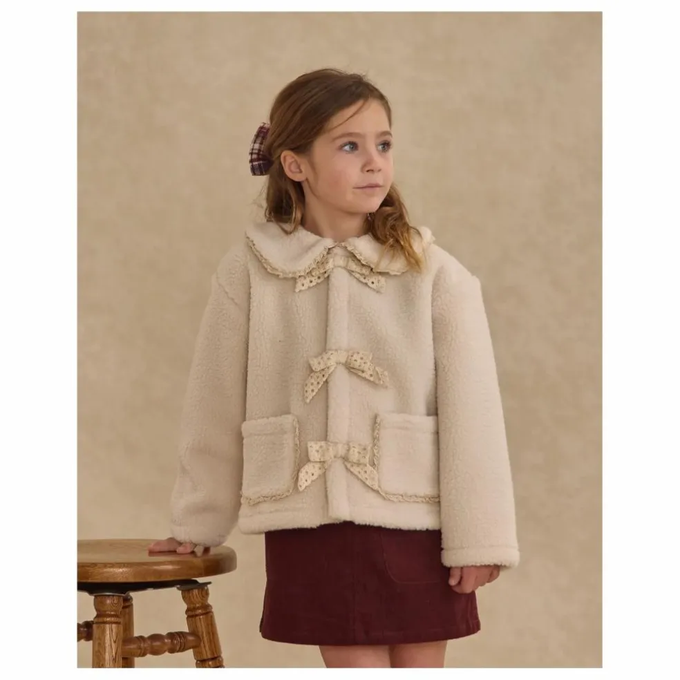Veste Sherpa | Ecru