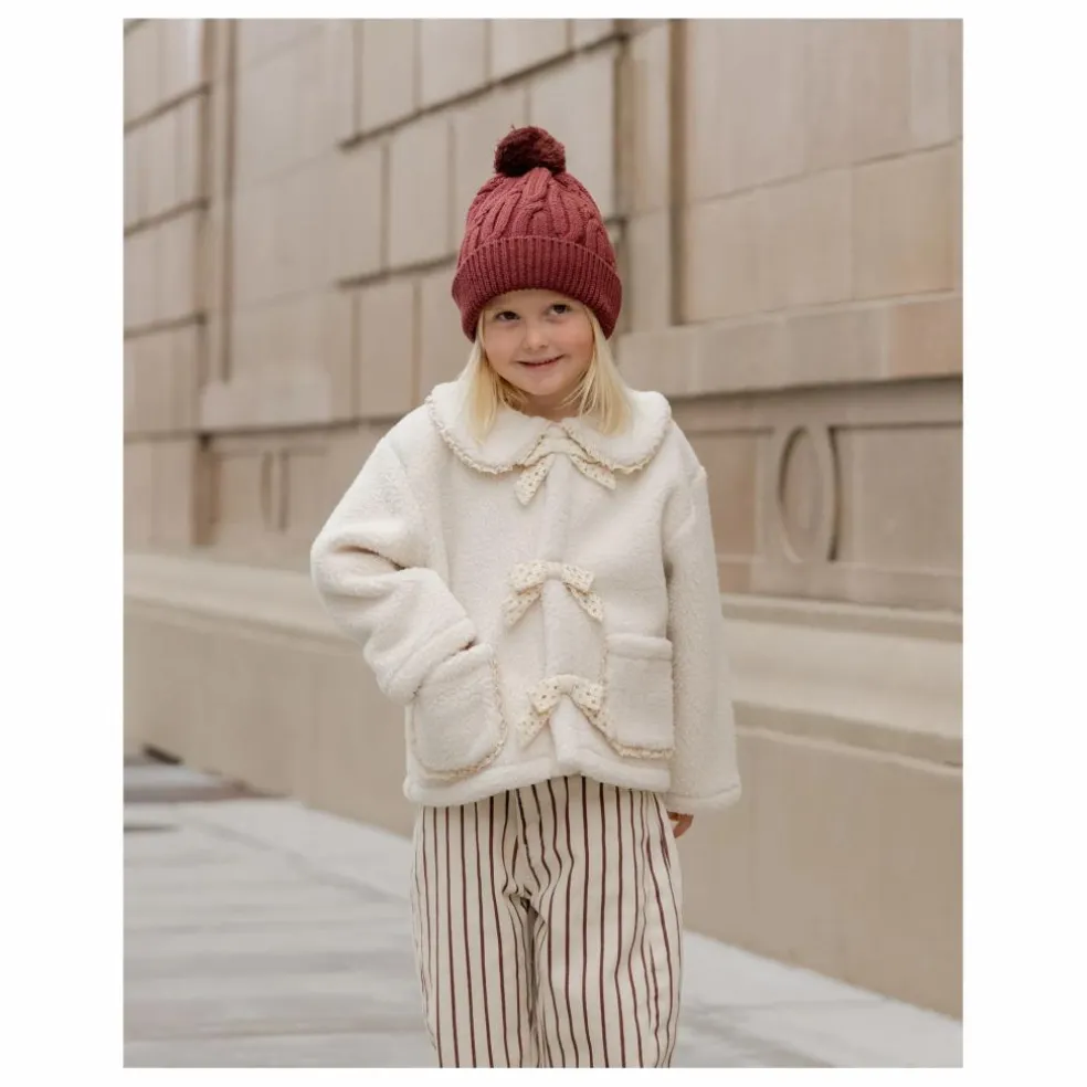 Veste Sherpa | Ecru