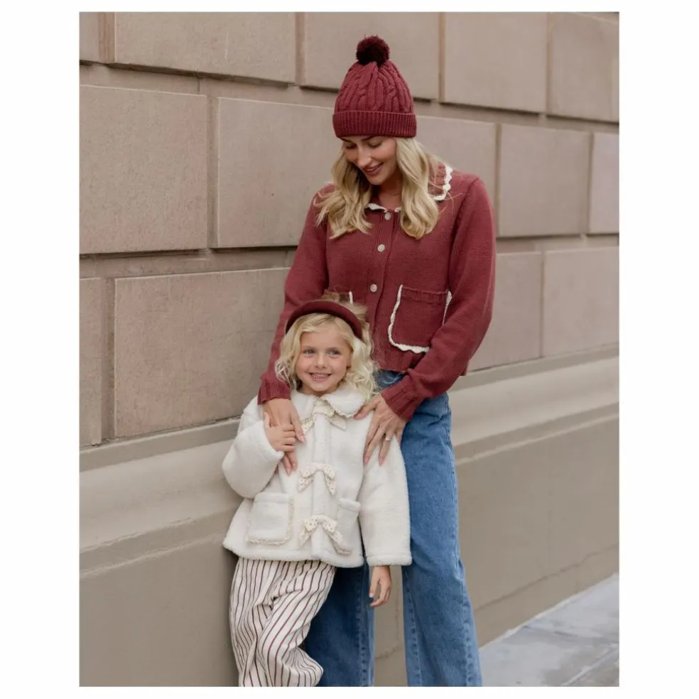 Veste Sherpa | Ecru