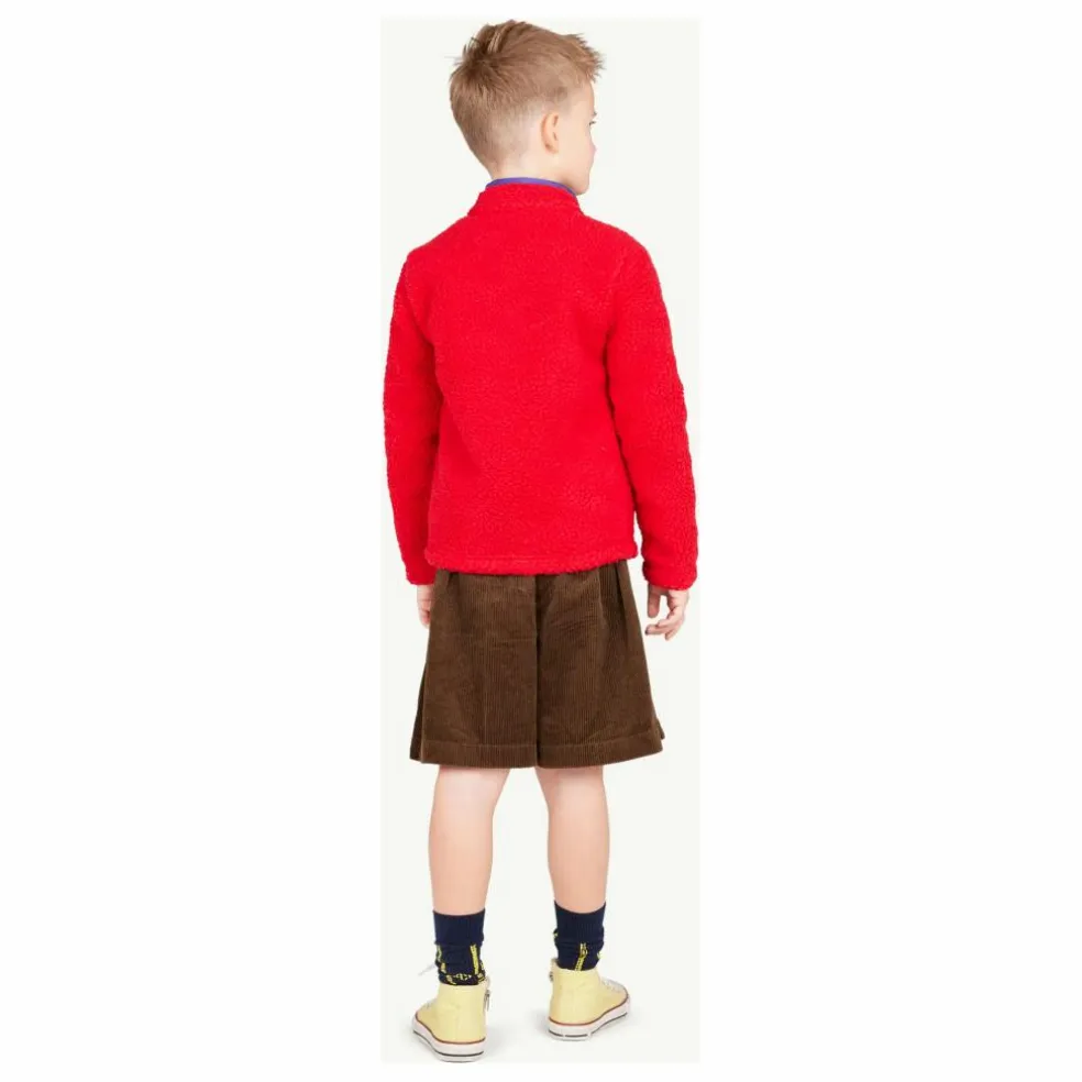 Veste Sherpa Shrew Fibres Recyclées | Rouge