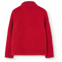 Veste Sherpa Shrew Fibres Recyclées | Rouge