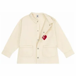 Veste Surpiqures Cœur | Ecru