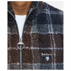 Veste Tartan Zippée | Bleu nuit