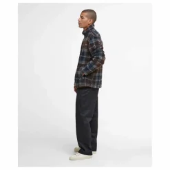 Veste Tartan Zippée | Bleu nuit