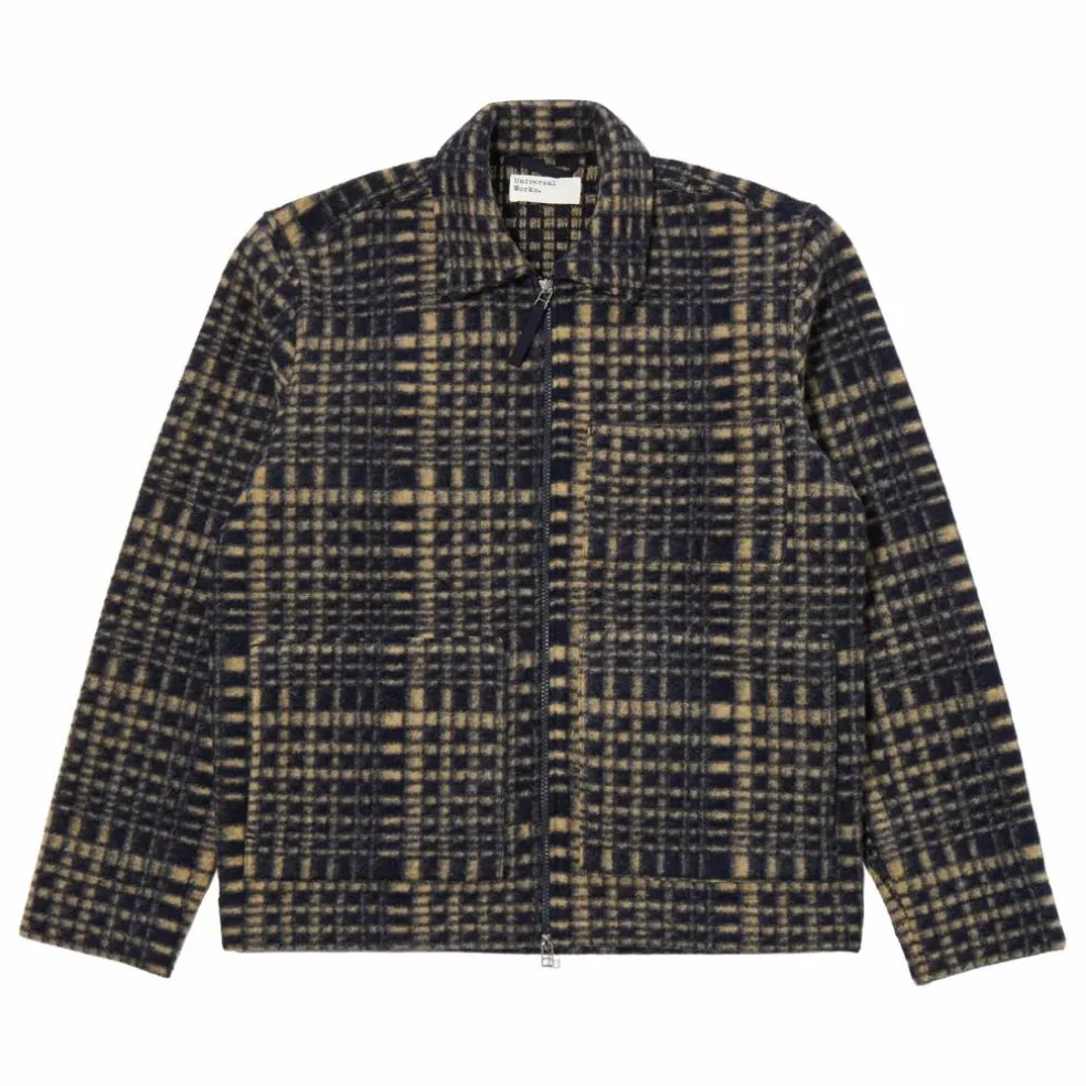 Veste Uniforme Zippée | Bleu marine