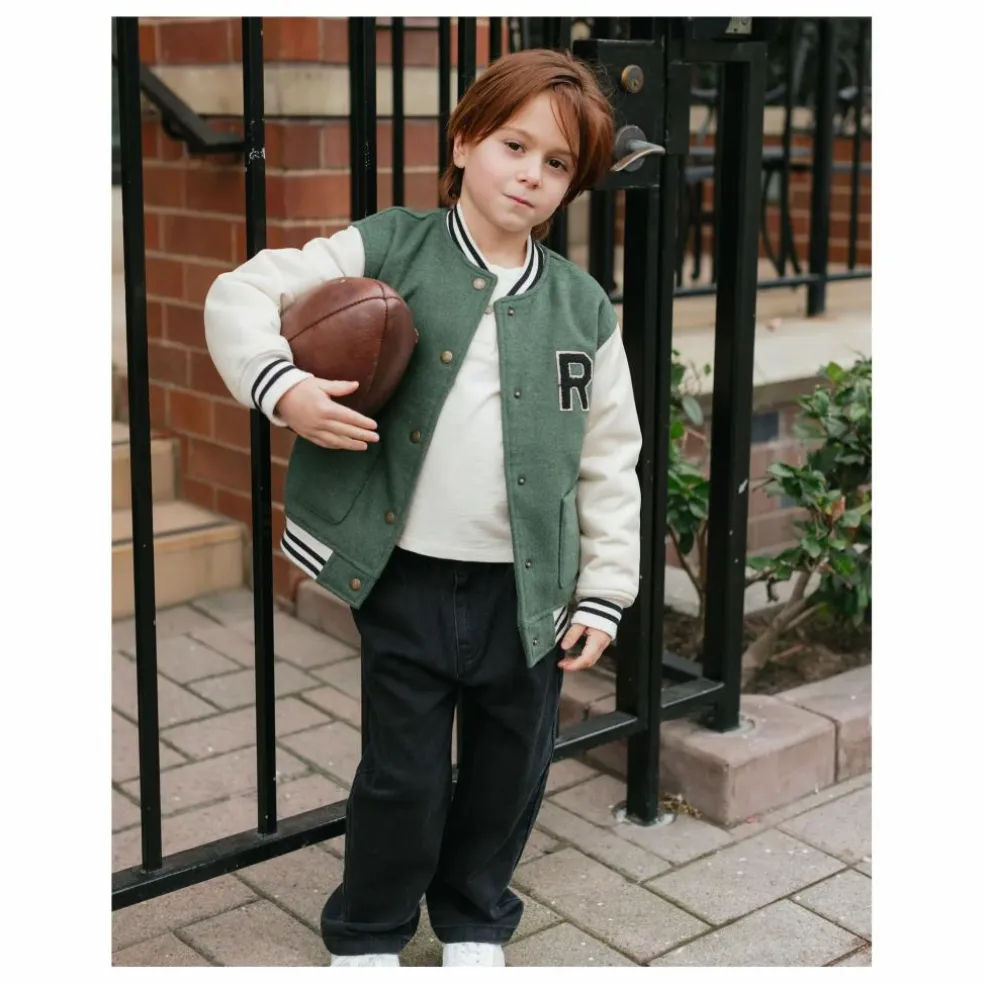 Veste Varsity | Vert