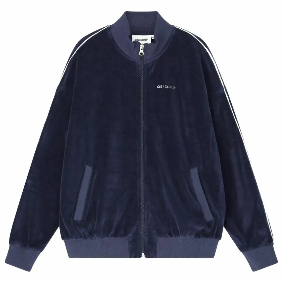 Veste Velours Coton Bio | Bleu marine