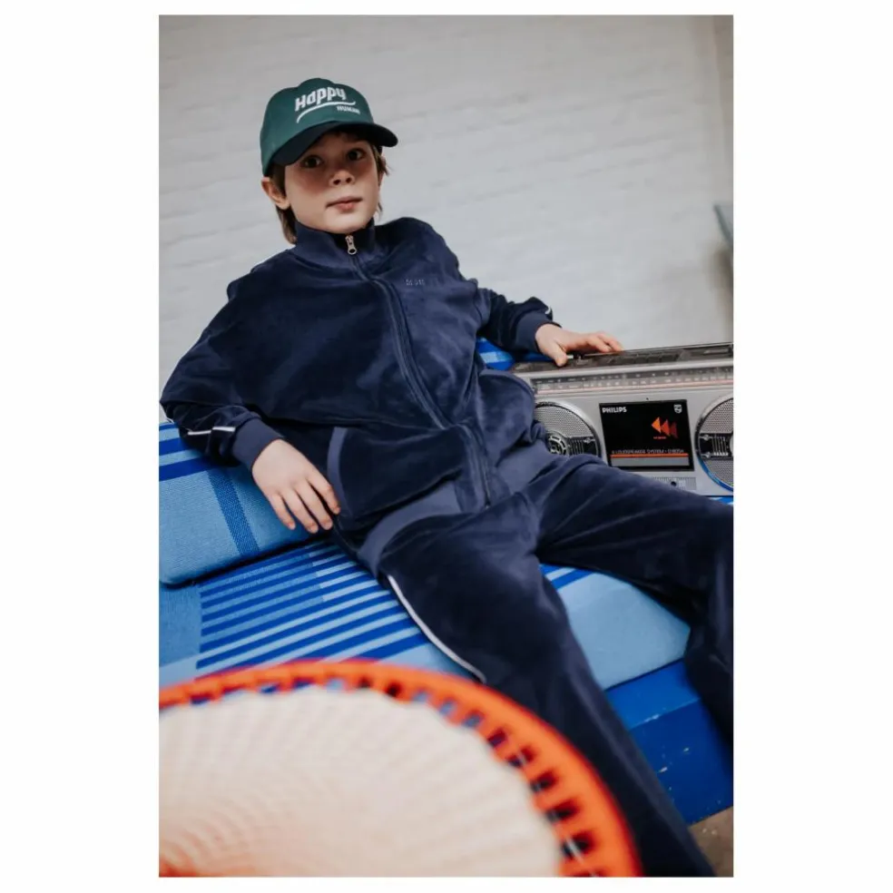 Veste Velours Coton Bio | Bleu marine