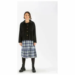 Veste Velours Côtelé Coton Bio | Noir