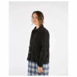 Veste Velours Côtelé Coton Bio | Noir